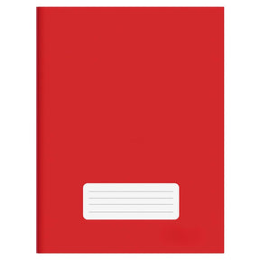 Caderno Vermelho 1/4 Brochura Capa Dura Smart