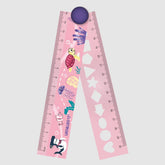 Régua de Plástico Dobrável Fundo do Mar Leo&amp;Leo