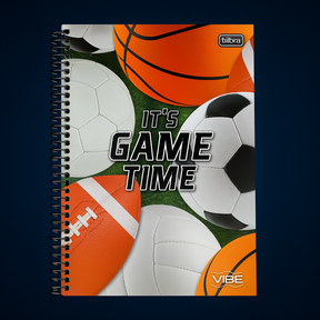 Caderno Vibe Masc 160Fls Tilibra