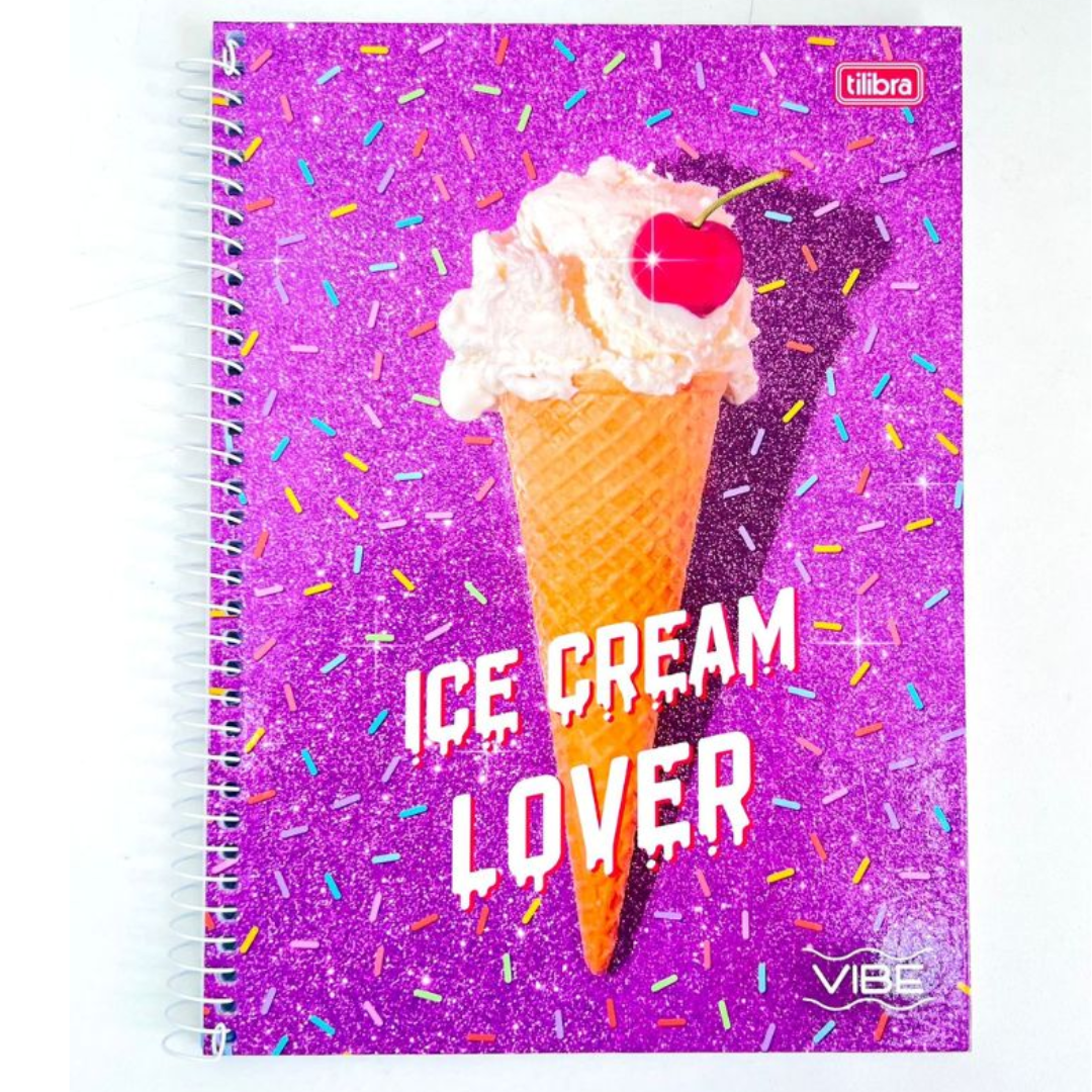 Caderno Vibe Fem 256Fls Tilibra
