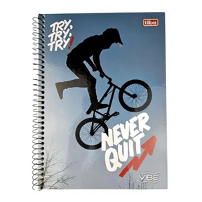 Caderno Vibe Masc 320 Folhas – Tilibra