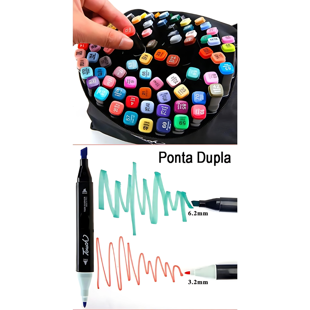 Conjunto Canetas Bobbie Goods C/24 Clickshop