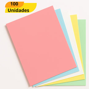 Cartolina 120G Colorido Embalatrento 7765 - Cx 100 Unidades