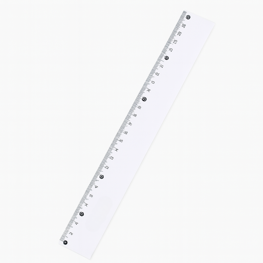 Régua Plástica 30Cm Leo E Leo 4327 - Cx 12 Unidades