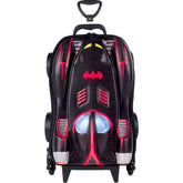 Mochila Infantil de Rodinhas 3D Batman Chrome Wheels – Diplomata