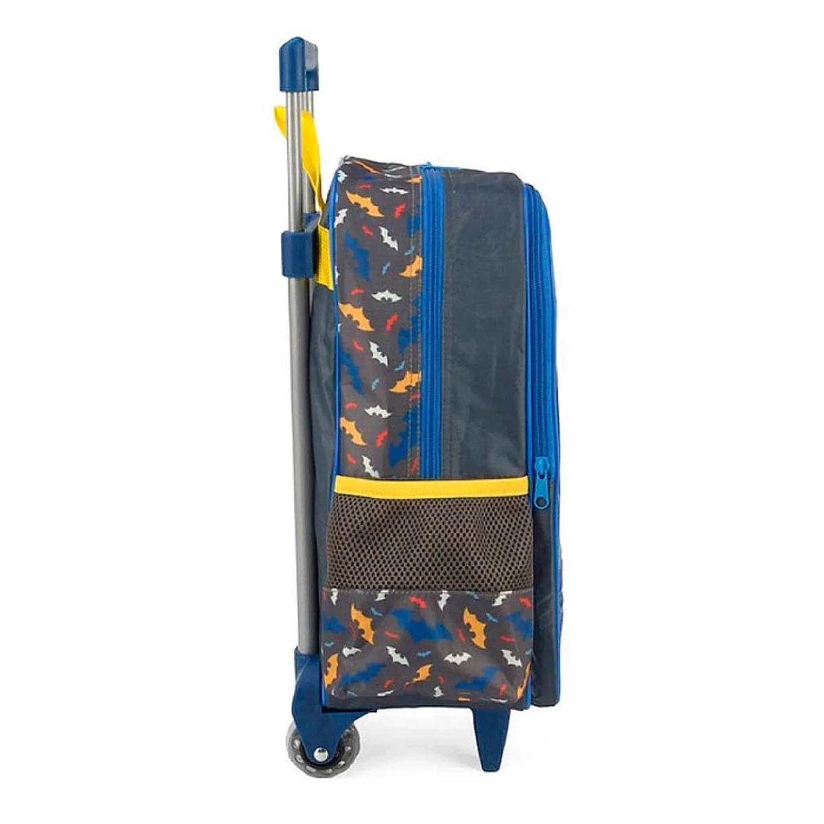 Mochila Escolar com Rodinhas Batman Azul – Luxcel