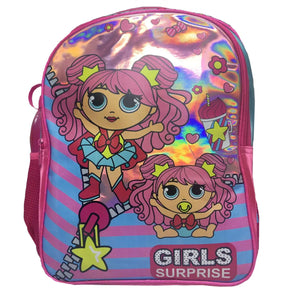 Mochila Escolar Girls Surprise Holográfica Winth