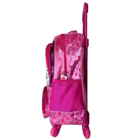 Mochila Escolar Feminina com Rodinhas 360° Gatinhos Winth