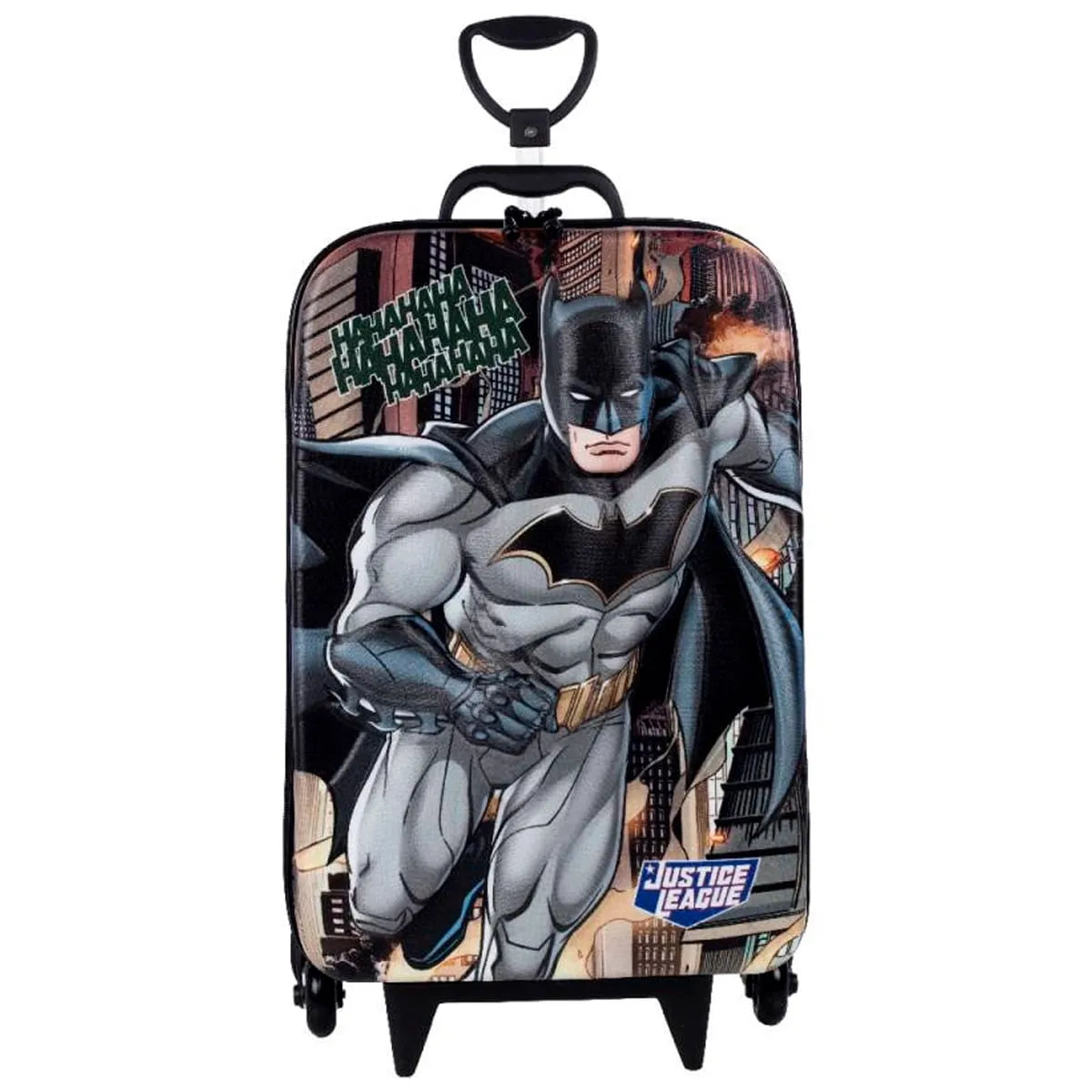 Mochila Escolar de Carrinho Triplo 3D Batman – Diplomata