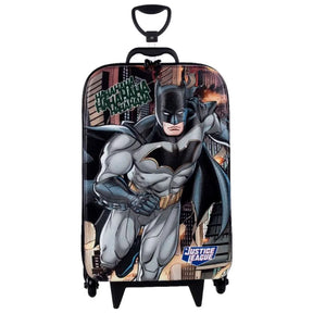 Mochila Escolar de Carrinho Tripla 3D Batman – Diplomata