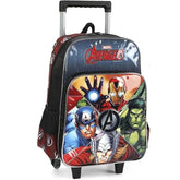 Mochila Escolar Infantil de Rodinhas Vingadores – Luxcel