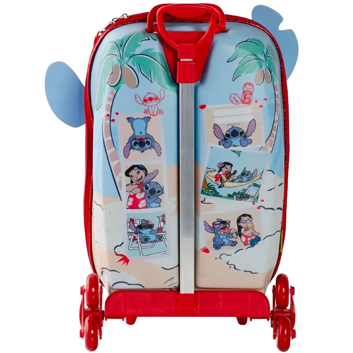 Mochila Infantil com Rodinhas Triplas 3D Diplomata