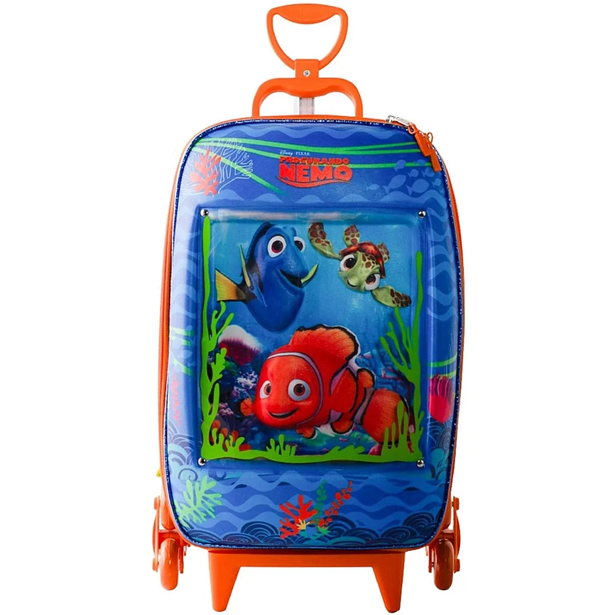 Mochila Infantil Rodinha Tripla 3D Procurando Nemo Diplomata